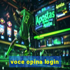 voce opina login